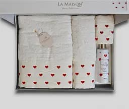 Подарунковий набір рушників з парфумом La Maison Lovely pbe0051106 - мініатюра 4