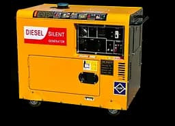 Дизельний генератор SILENT у кожусі 8 кВт 1-фазний