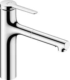 Смеситель для кухни Zesis M33 длина излива - 231мм вытяжной 1рычаг KM160 хром Hansgrohe van0001133