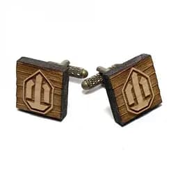 Дерев'яні запонки World Of Tanks Handmade acs0005944
