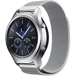 Ремінець міланська петля BeWatch для Samsung Gear S3 Silver (1020205)
