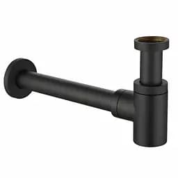 Сифон для умивальника Paffoni ZACC 240 NO, Чорний матовий