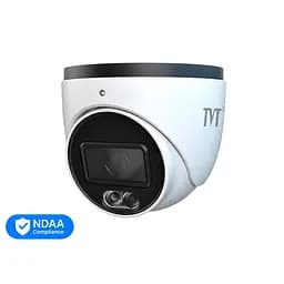 IP-відеокамера 8Mp TVT TD-9584S4-C(D/PE/AW2) White f=2.8mm, ІЧ+LED-підсвічування, з мікрофоном (77-00414) - мініатюра 1