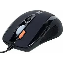 Мышь A4Tech X-710MK USB X7 Game Oscar mouse Black