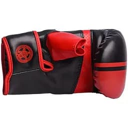 Рукавиці боксерські Power Play 3025, Black/Red - S - мініатюра 3