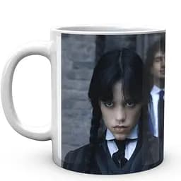 Кружка GeekLand Wednesday Венсдей WD 002.12 330 мл белая