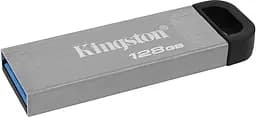 USB Flash Kingston DataTraveler Kyson USB 3.2 128Gb Silver Black - мініатюра 2