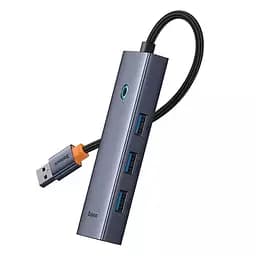 USB-хаб Baseus UltraJoy Series 4-Port (USB-A to USB3.0*4) B0005280A813-02 Grey