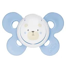 Пустушка Chicco Physio Comfort силіконова 2-6 міс. 1 шт. блакитна (74911.21.00) - мініатюра 2