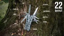 Мультитул Multi Tool Ganzo G101-H сірий - мініатюра 9