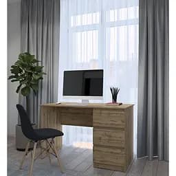 Письмовий стіл MebelStar Нео СК-3 120x60x75.5 см Дуб тахо (MBS-1218)