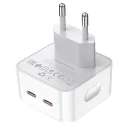 МЗП Borofone BA76A Source PD35W (2USB-C) White - мініатюра 5
