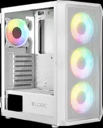 Корпус LogicConcept Portos ARGB Midi ARGB White (AT-PORTOS-20-0000000-0002) - мініатюра 2