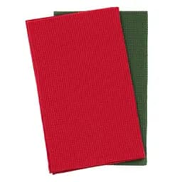 Подарунковий набір рушничків в мішечку Ardesto Christmas Santa 38х63см, 2шт, 100% бавовна, червоний pbe0050363 - мініатюра 7