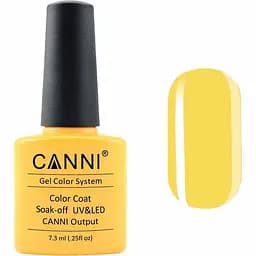 Гель-лак Canni Color Coat Soak-off UV&LED 231 пастельний жовтий 7.3 мл