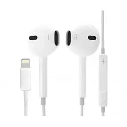Универсальные проводные наушники с разъемом Lightning Iphone с поддержкой Siri