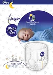 Підгузки-трусики дитячі Sleepy Night midi 3 (4-10 кг) 34 шт. для сну - мініатюра 3