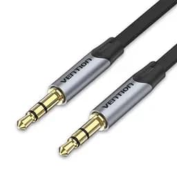 Кабель Vention 3.5 мм - 3.5 мм (M/M), 1.5 м, Silver/Black (BAPHG) - мініатюра 2
