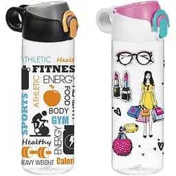 Бутылка для воды Herevin PC-013-060-Mix 2025 для спорта 0.75 л (161686-305)