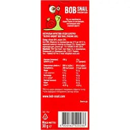 Фруктові яблучно-вишневі цукерки Bob Snail 30 г - мініатюра 3
