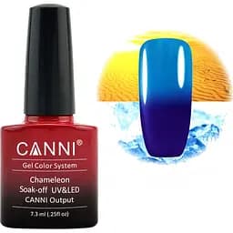 Термо гель-лак Canni 354 королівський синій - блакитний 7.3 мл