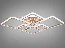 Люстра стельова LED Diasha A8160/6G, 150W, 3200K-6500K, акрил, сучасний стиль, диммер, RGB підсвітка - мініатюра 4