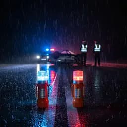 Ліхтар професійний Mactronic Flashguard (100 Lm) White/Red/Blue LED (PFS0100) - мініатюра 4