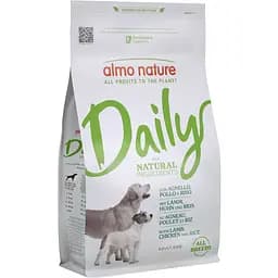 Сухой корм для собак всех пород Almo Nature Daily Dog с ягненком, курицей и рисом 1.2 кг