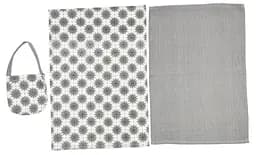 Набір рушників Soho 40x60см Snow Grey 2 шт pbe0050680 - мініатюра 3