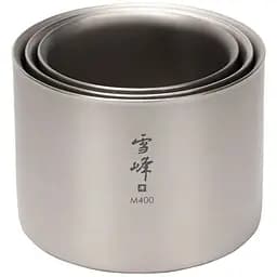 Кружка Snow Peak TW-126 Ti-Double M400 Stacking Mug 400 мл - мініатюра 3