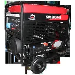 Генераторна установка SC18000-III 1ф 15 кВт, ел.старт, бак-60л, кнопка