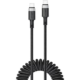 Дата кабель Acefast C14-03 Type-C to Type-C 60W (1.2m) Black