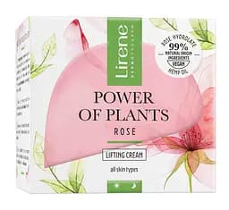 Крем для обличчя Lirene Power Of Plants Rose Lifting Cream 50 мл - мініатюра 2