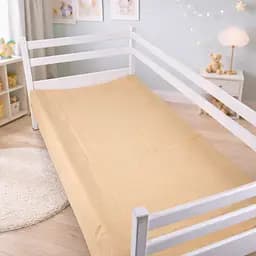 Простирадло MirSon бязь Kids Time Little Teddy gray 180x220 см (2200012568491)