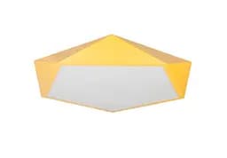 Люстра стельова LED Levistella 752L77 YELLOW, 70W, жовтий акрил і метал, сучасний стиль