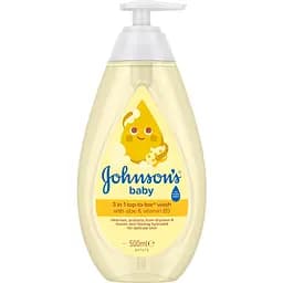 Пінка-шампунь Johnson's Baby Від маківки до п'яточок, 500 мл