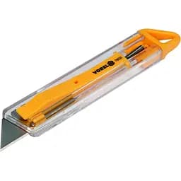 Ніж Vorel з висувним трапецієвидним лезом 61x19 мм (76035)