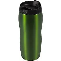 Термокружка Bergamo Classico 400 мл зеленая (5057-4)
