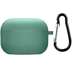 Силиконовый футляр с микрофиброй для наушников Airpods 3