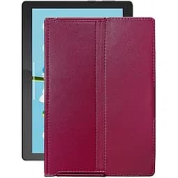 Чехол StatusCASE из экокожи для планшета Lenovo Tab M10 GHD X605FC Бордовый