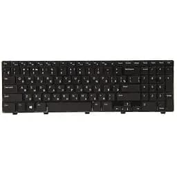Клавіатура для ноутбука DELL Inspiron 15: 3521; Vostro: 2521 чорний, чорний фрейм