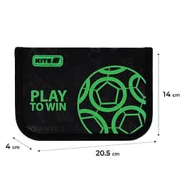 Пенал Kite Play&Win чорний (K25-621-2) - мініатюра 3