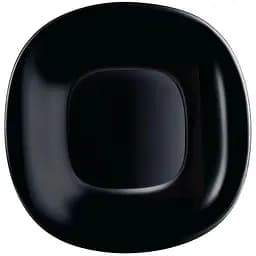 Тарілка десертна Luminarc Carine Black квадратна 19 см (L9816)