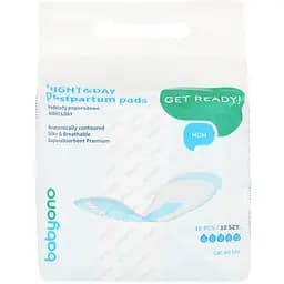 Прокладки послеродовые BabyOno Day & Night 10 шт. (599)