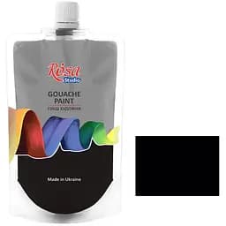 Фарба гуашева Чорна (914) 200 мл Rosa Studio