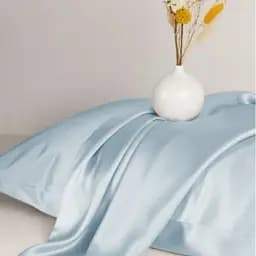Комплект постільної білизни MirSon Satin Light Pro Gray-blue Сімейний (2200011024530) - мініатюра 4