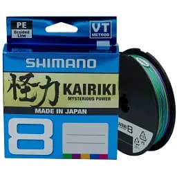 Шнур Shimano Kairiki 8 PE 300m (Multi Color) 0.350mm 39.5kg