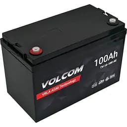 Акумулятор Rebel AGM Volcom 12V 100Ah VRLA - мініатюра 2