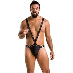 Боди мужское Passion Free Your Senses Harry 028 L/XL черный