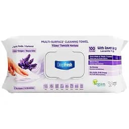 Серветки для очищення поверхонь Deep Fresh Lavanda вологі 100 шт.